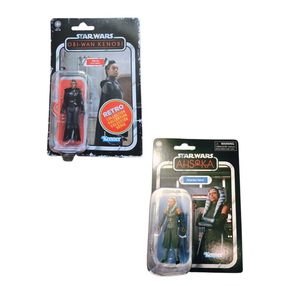 Star Wars 3.75” Figure Bundle Reva Third Sister & Ahsoka Tano NEW